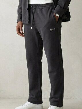 Kith Black Outline Logo Sweatpants SZ XL